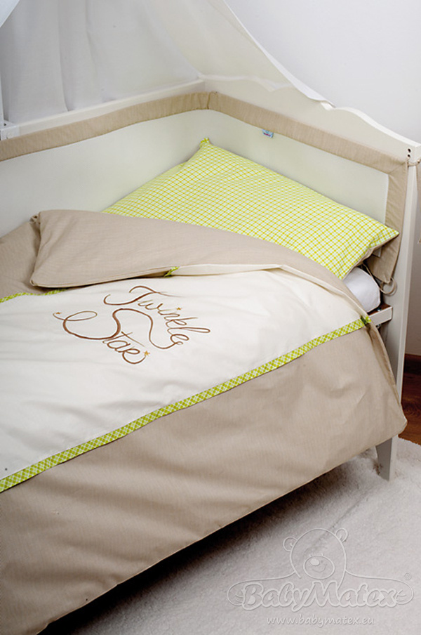 Třídílná sada povlečení Twinkle Star Collection BabyMatex