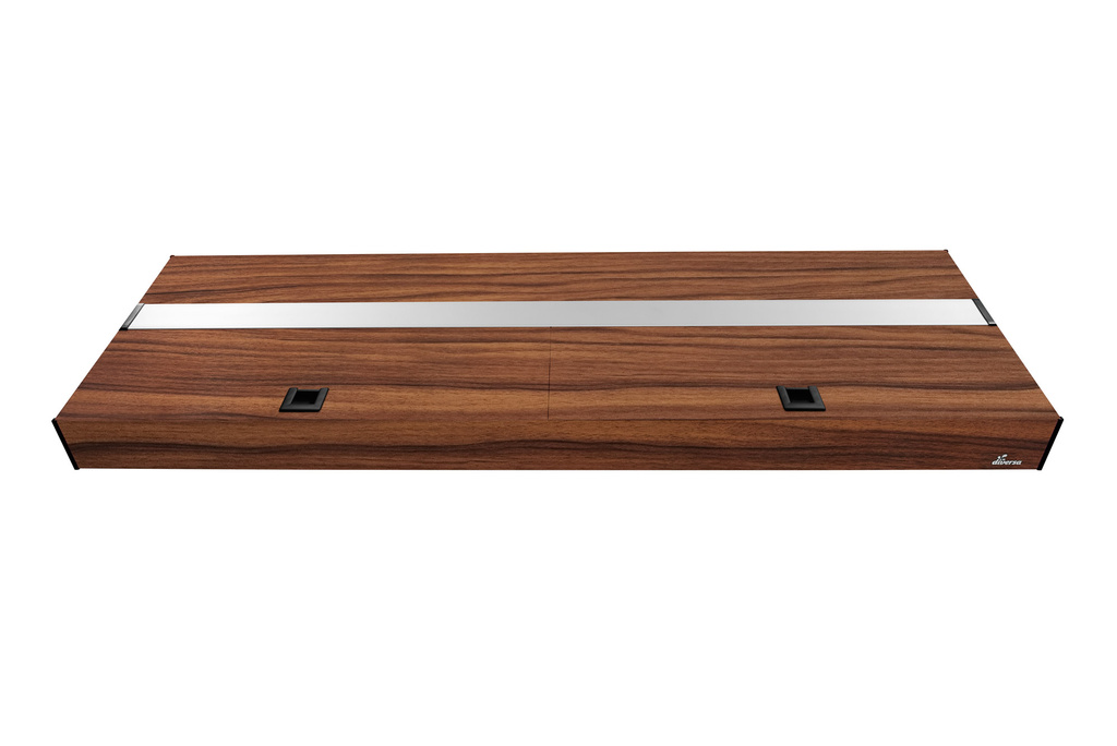 hliníkový kryt 100, 120, 150, 160, 200_Ořech